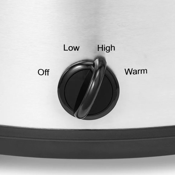 Bella 6qt Manual Slow Cooker - Stainless Steel - Picture 3 of 7